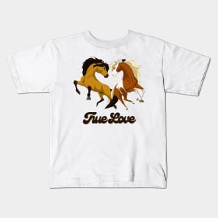 Spirit & Rain True Love Kids T-Shirt